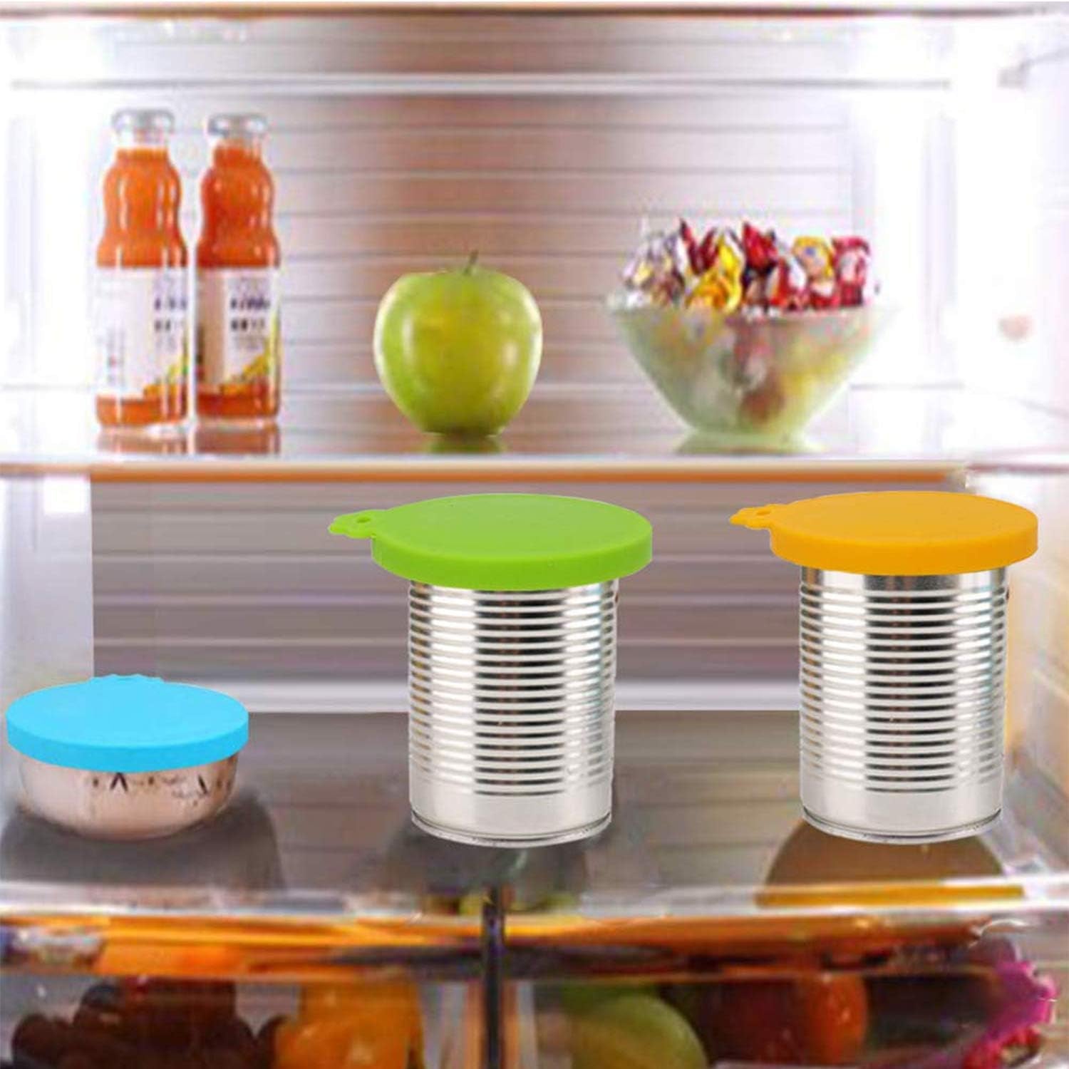 Canine and Feline Food Hats: 4 Silly Silicone Lids for Your Pooch and Puss's Pantry (Mix It Up with Colors!)